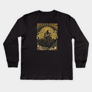 Wizzard Fight Kids Long Sleeve T-Shirt